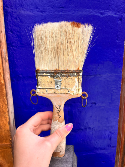 Paint Brush Sculpture Folk Art