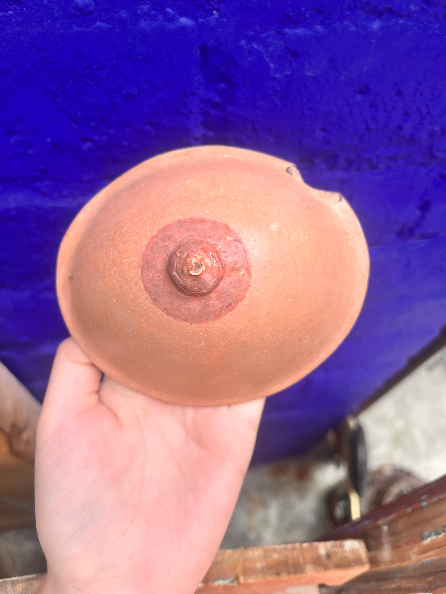 Breast Pottery By Colin Roberts