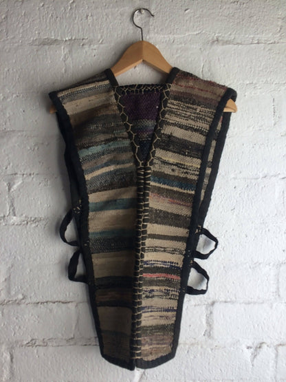 Vintage Japanese Farmers Boro Vest Early 1900's