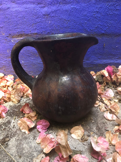 El Salvadoran Black Clay Coffee Jug