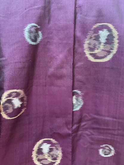 Vintage Silk Dark Purple Jacket